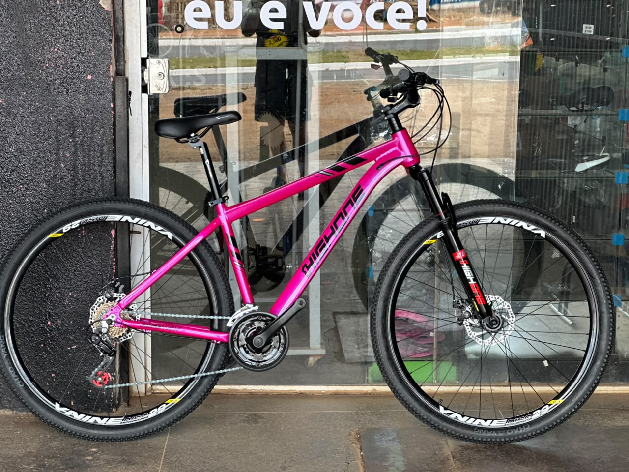 Bike HighOne na cor rosa