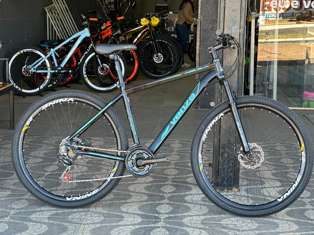 Bike Venzo na cor azul