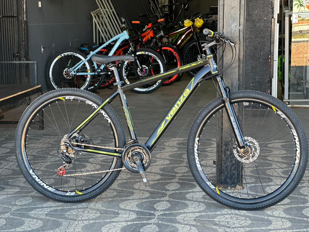 Bike Venzo na cor amarela
